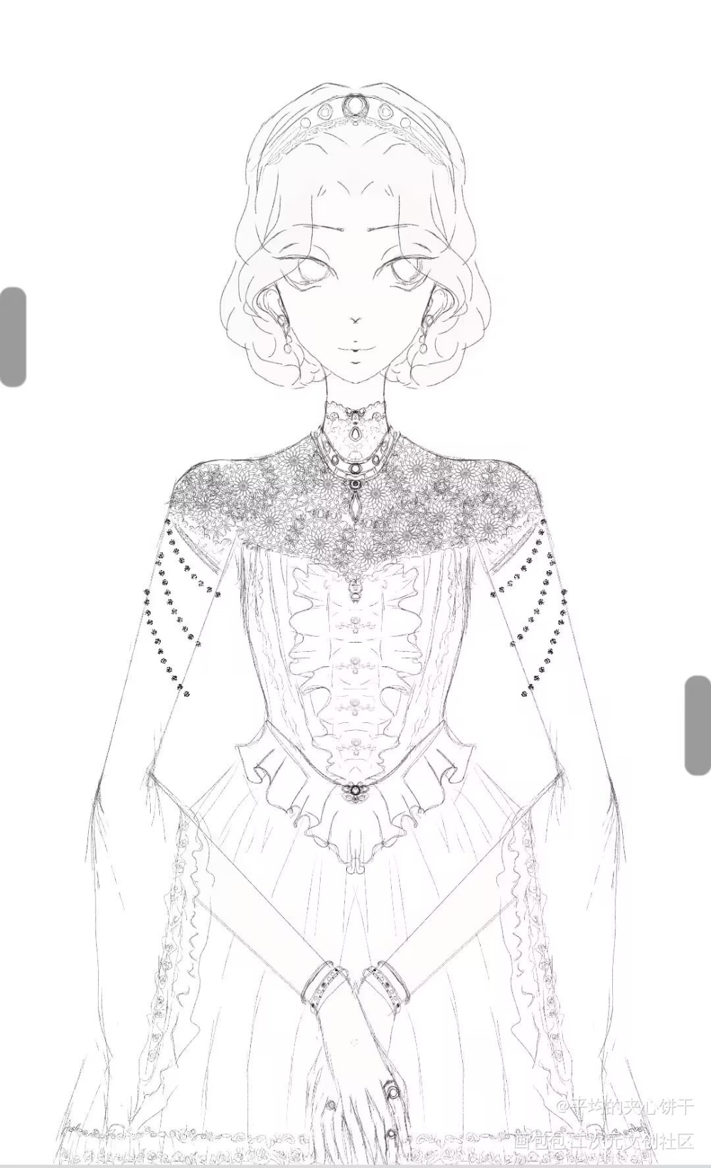 _摸鱼页绘画作品