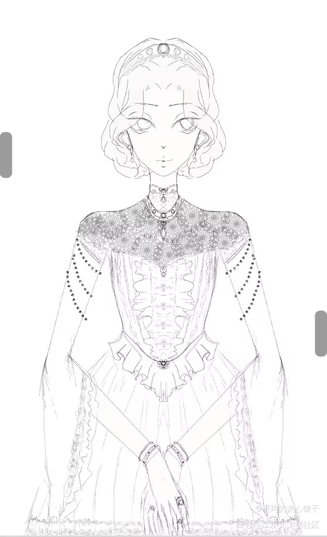 _摸鱼页绘画作品