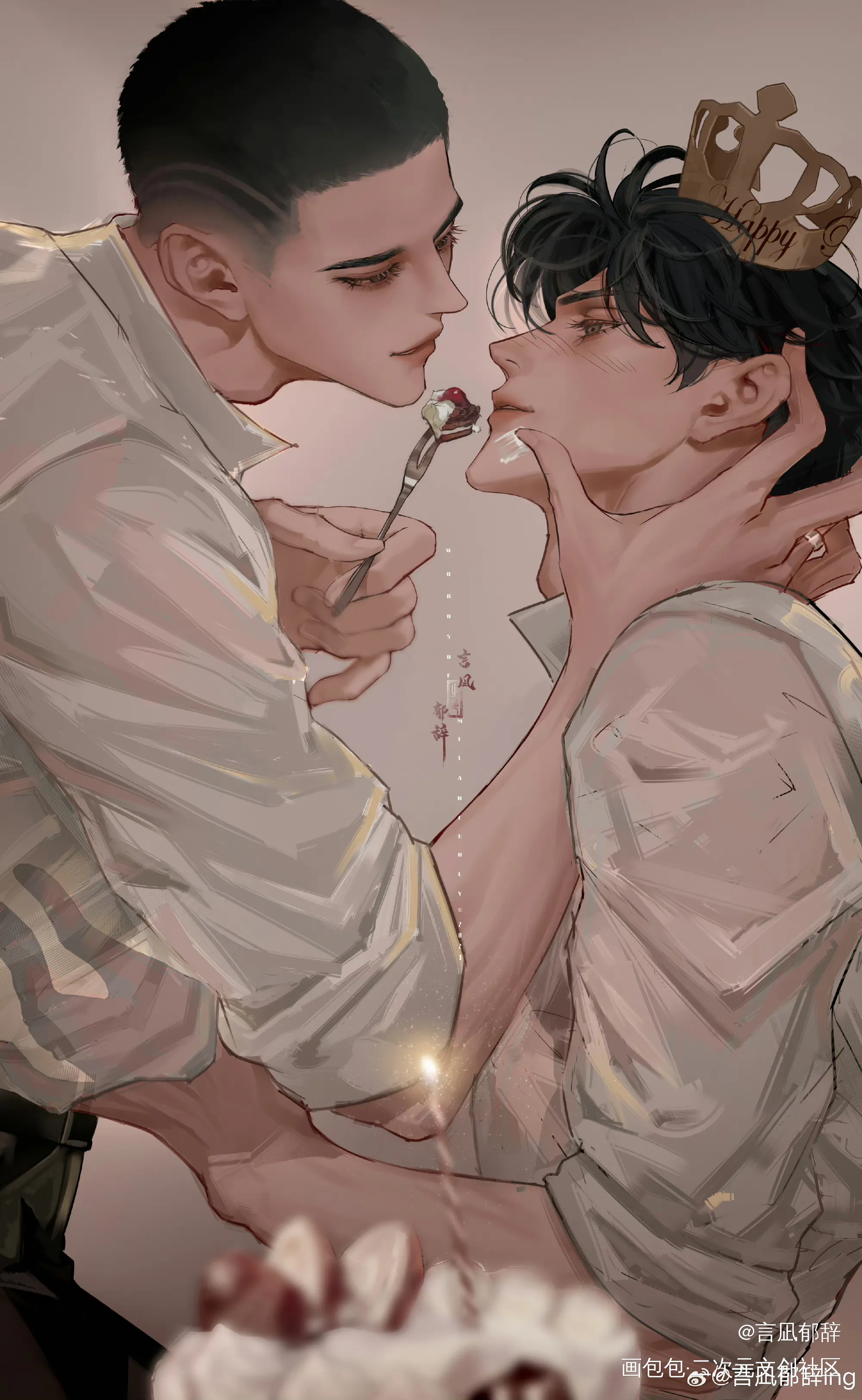 “生日快乐！我意料之外的意外”_撒野飞丞顾飞蒋丞我要上首推蒋丞生日快乐我要上首页绘画作品