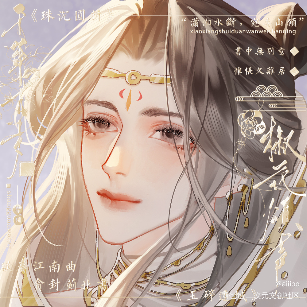 生贺头像_天官赐福谢怜绘画作品