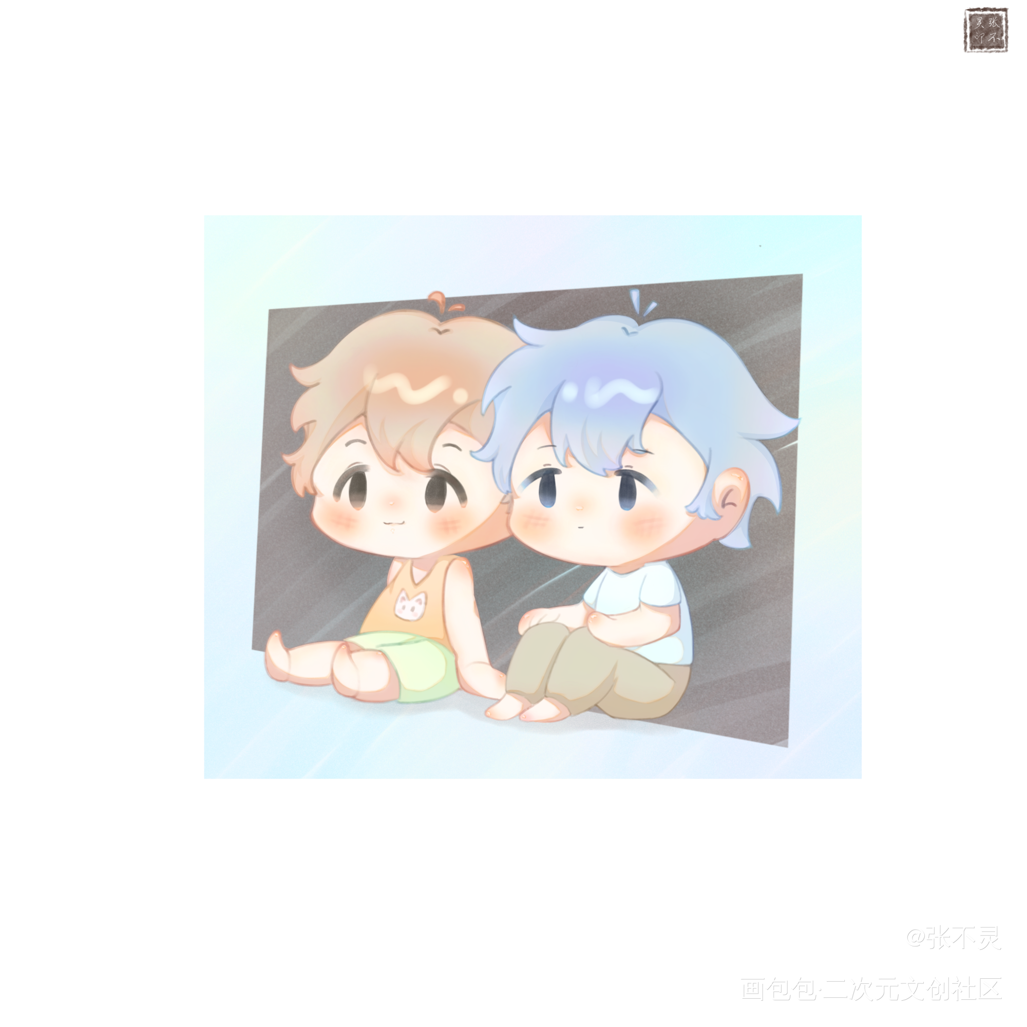【盗笔】瓶邪，盗笔的千与千寻_盗墓笔记绘画作品