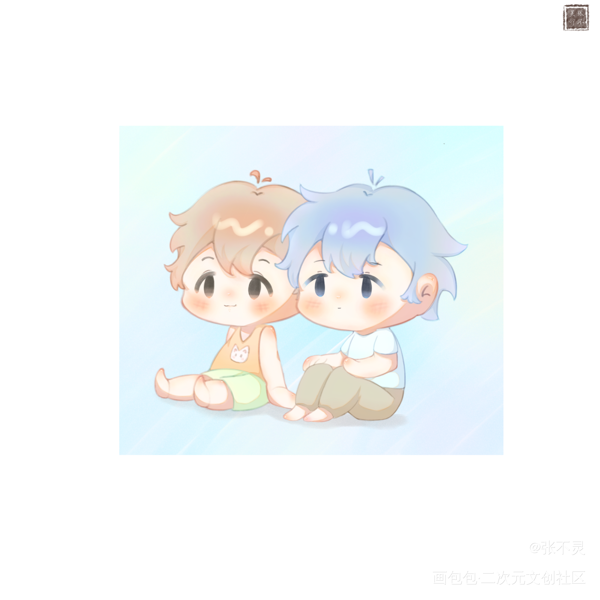 【盗笔】瓶邪，盗笔的千与千寻_盗墓笔记绘画作品