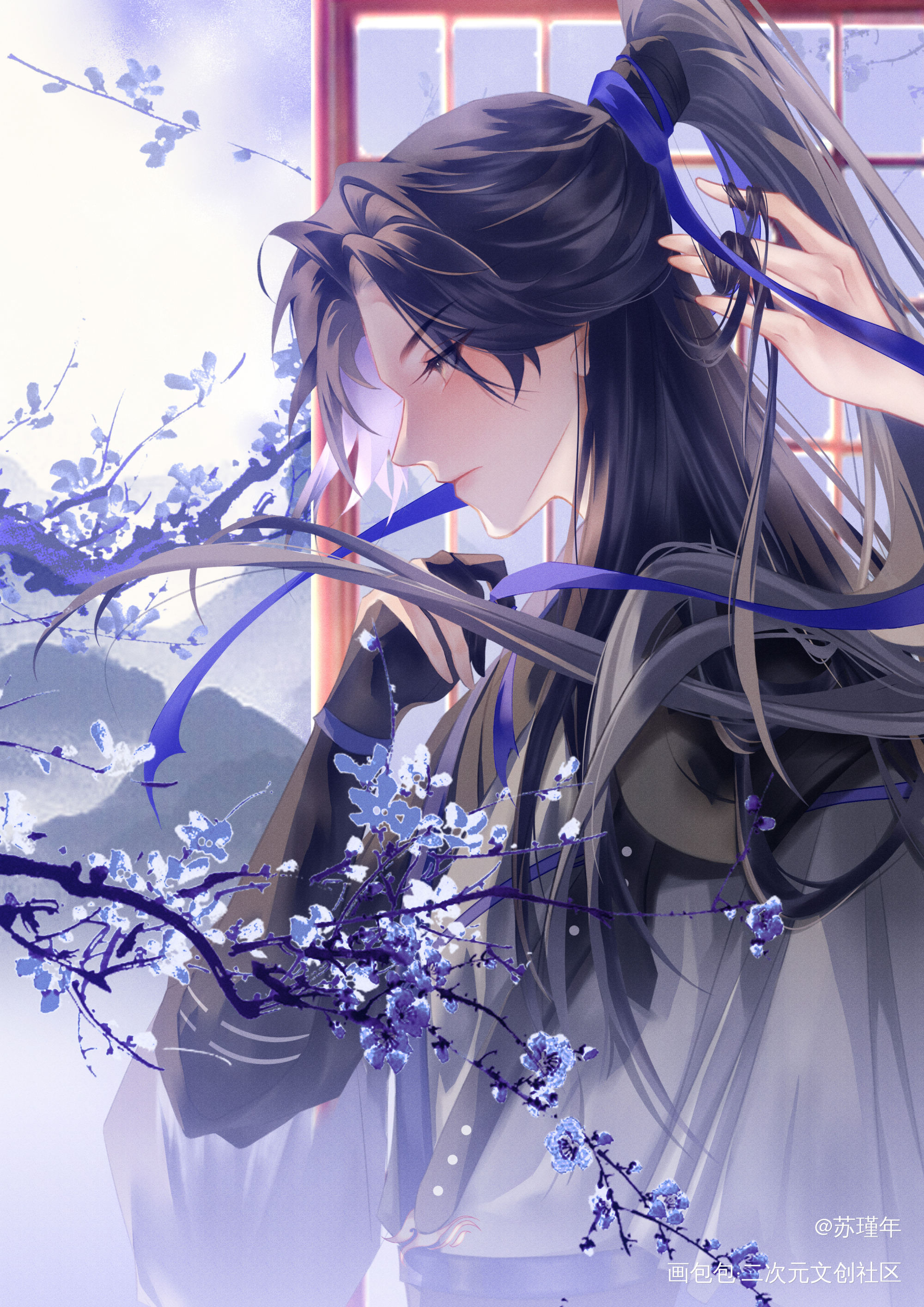 芙蓉_代号鸢绘画作品