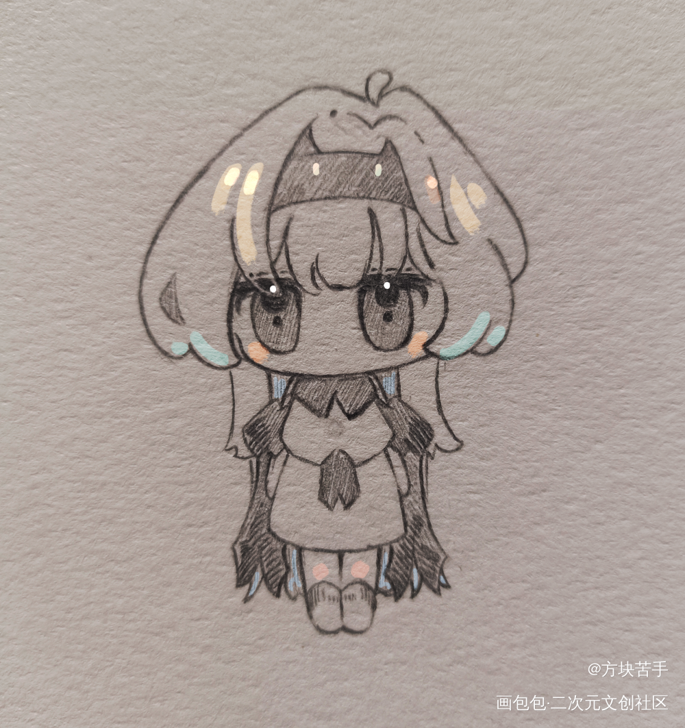 溜一下_板绘涂原创ococ绘画作品