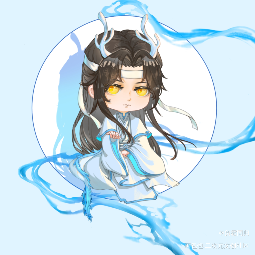 龙叽凤羡_魔道祖师忘羡绘画作品