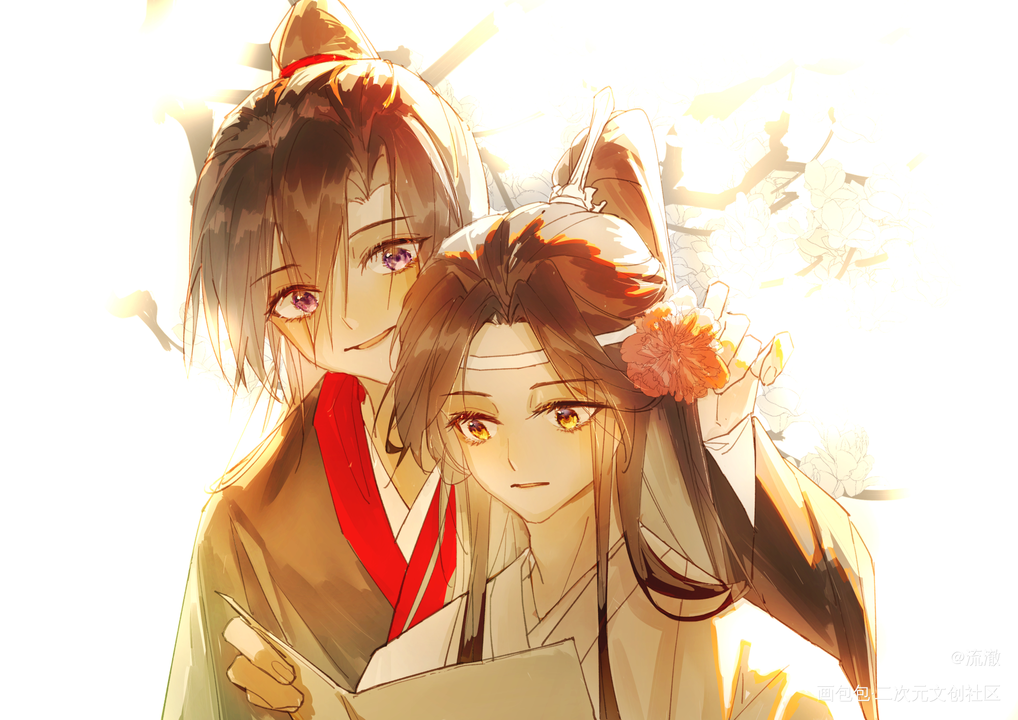 day16_魔道祖师忘羡蓝忘机魏无羡绘画作品