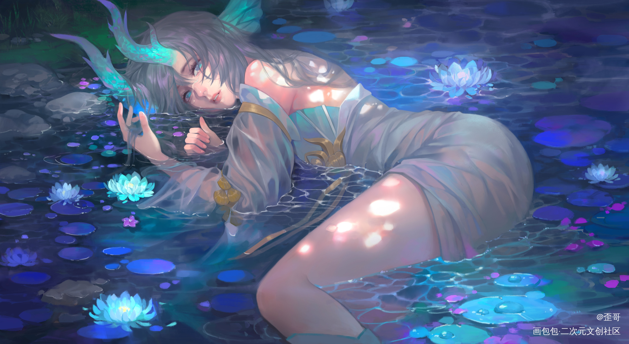 西施_西施绘画作品