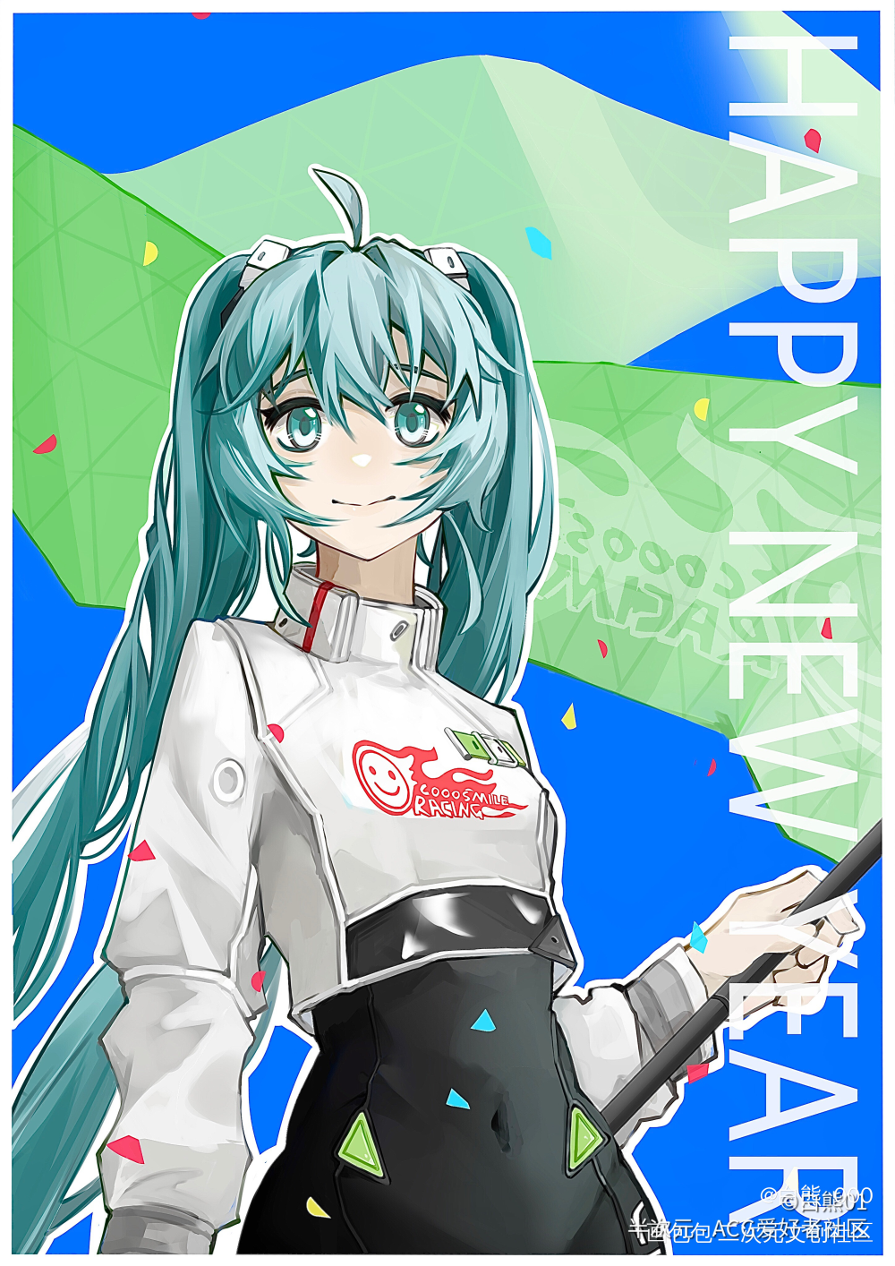 新人报道_初音未来oc绘画作品