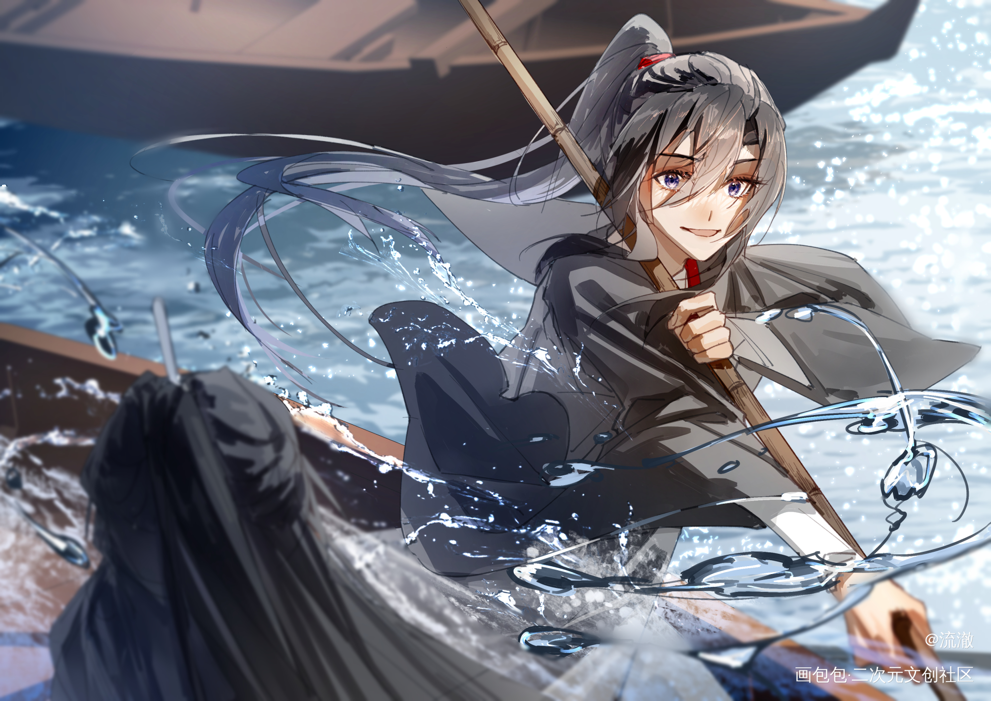 day18_魔道祖师忘羡蓝忘机魏无羡绘画作品