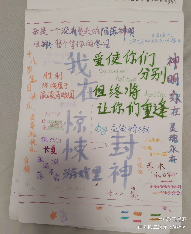 不知道起什么标题好_我在惊悚游戏里封神绘画作品