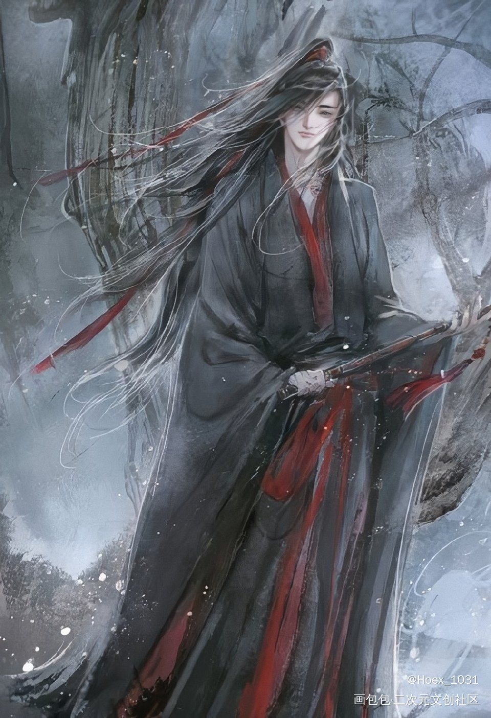 长阳魔道图_魔道祖师长阳太太绘画作品