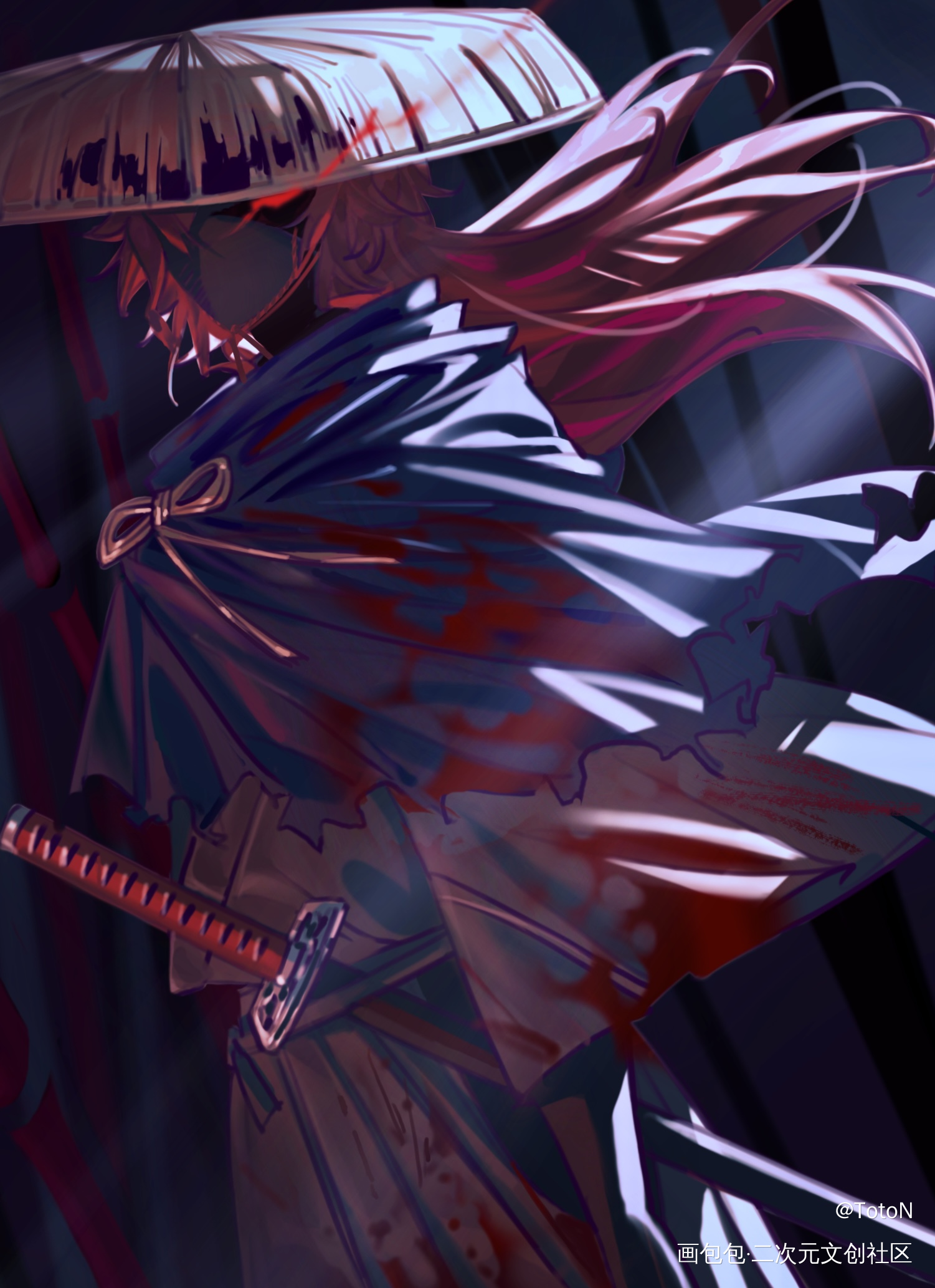 人斬り_FGO插画同人Fate/GrandOrderfate绘画作品