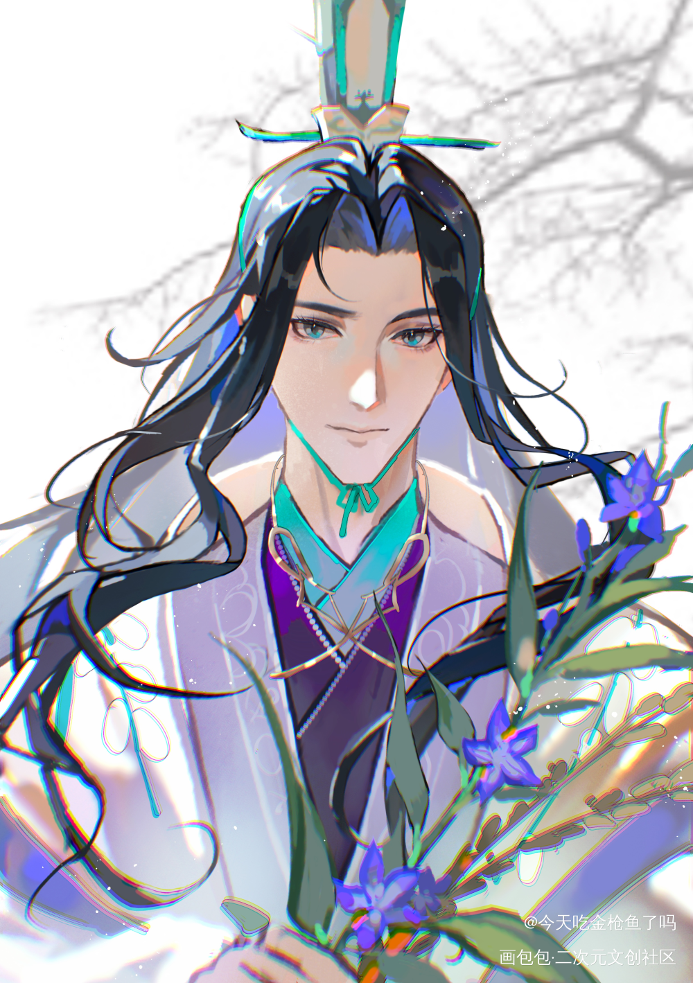 十全十美荀学长_代号鸢代号鸢荀彧绘画作品