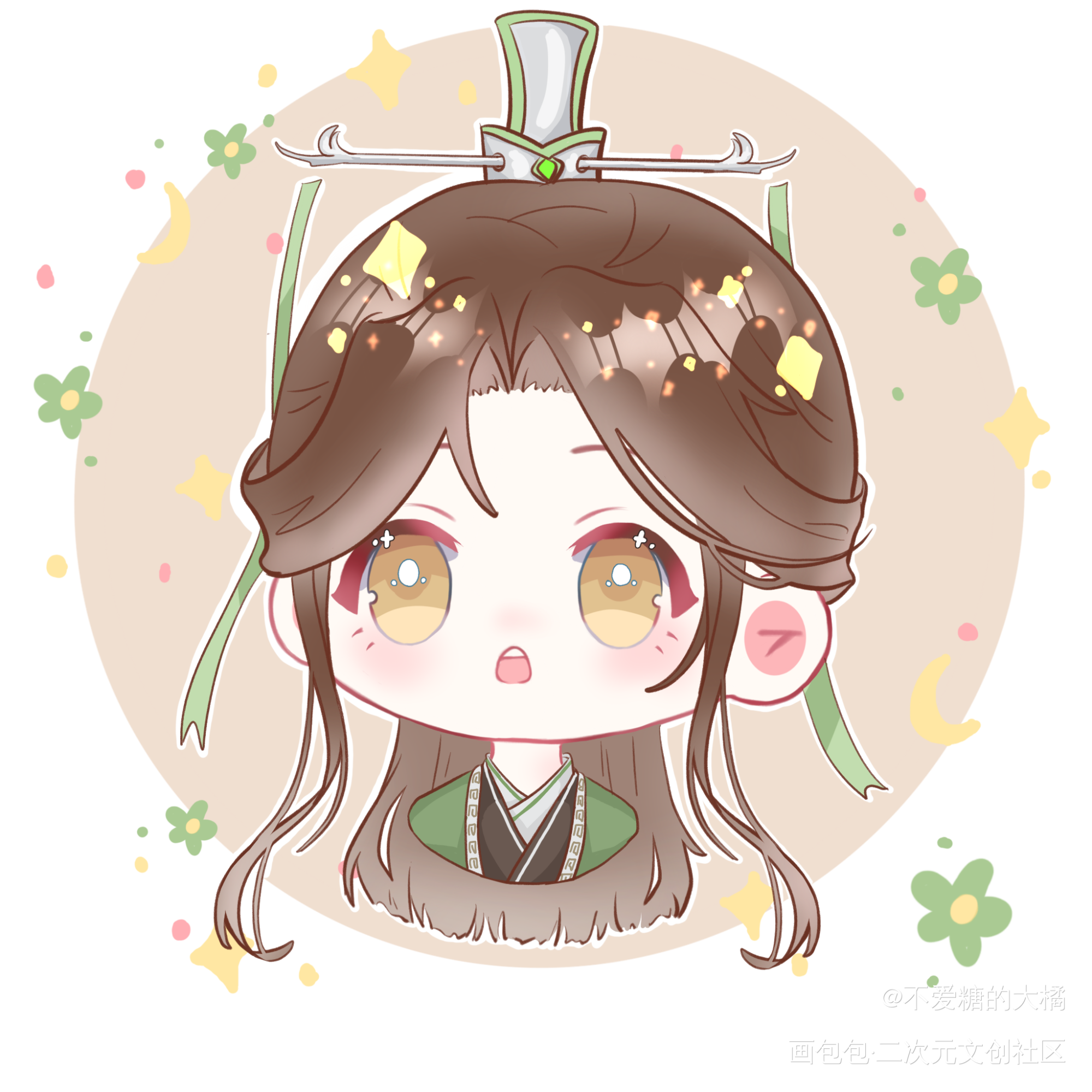 _人渣反派自救系统冰秋沈清秋洛冰河绘画作品