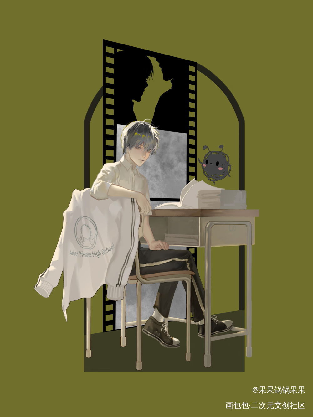 惊封_我在惊悚游戏里封神绘画作品