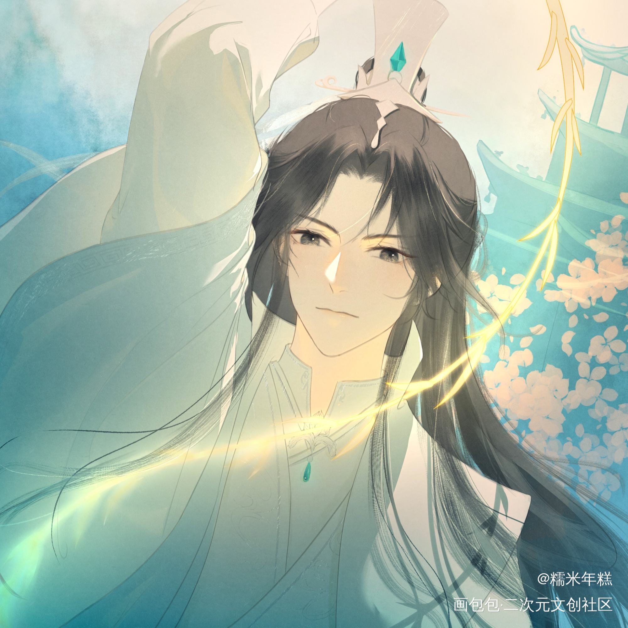 楚晚宁_二哈和他的白猫师尊绘画作品