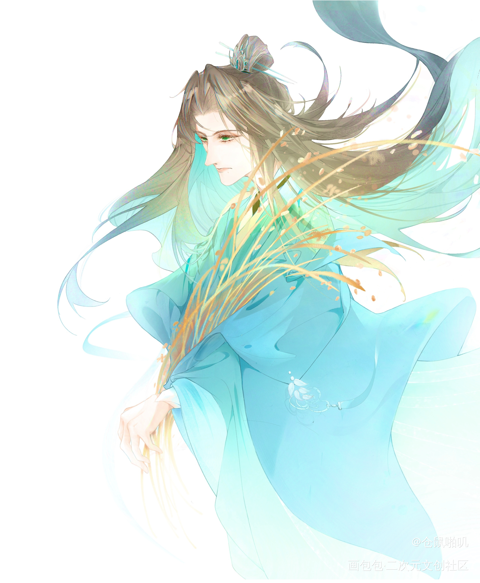 幻梦_代号鸢板绘涂古风代号鸢陈登绘画作品