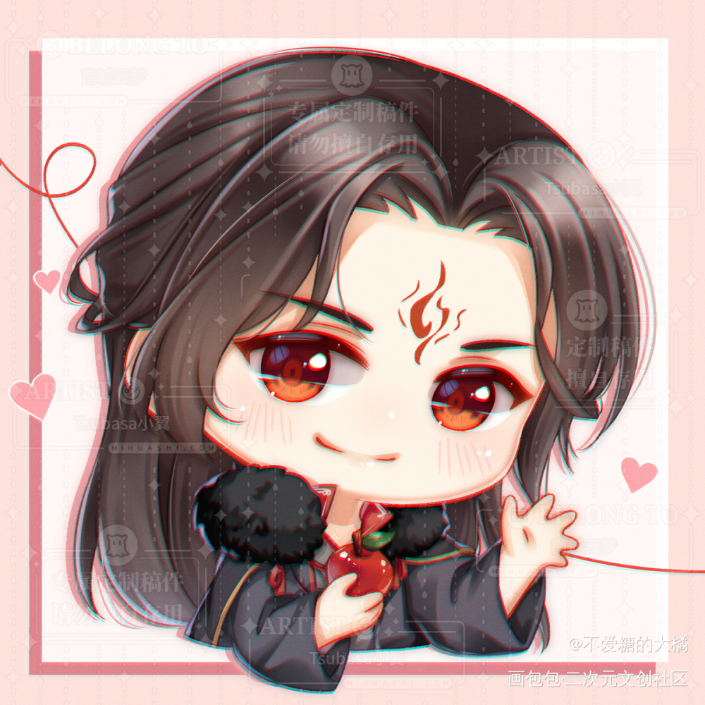_人渣反派自救系统冰秋洛冰河绘画作品