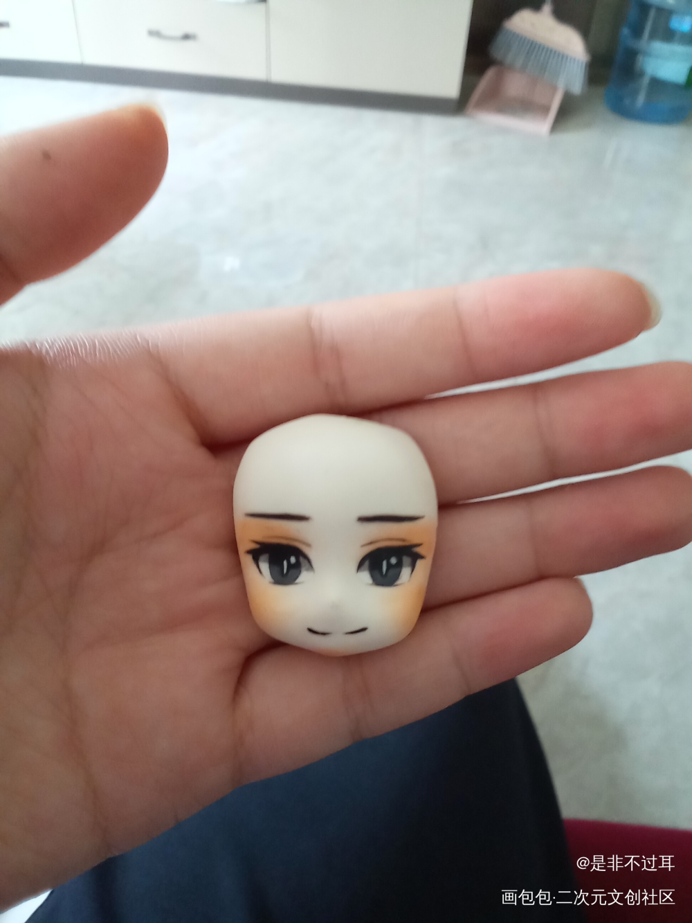 _天官赐福谢怜素材土丙烯绘画作品