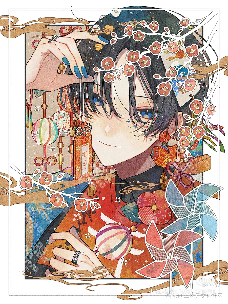 头像男_摸鱼页绘画作品