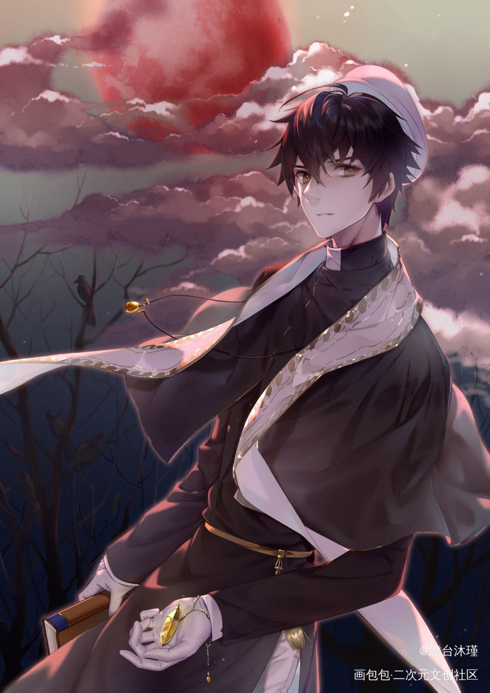 神父装小克_诡秘之主绘画作品