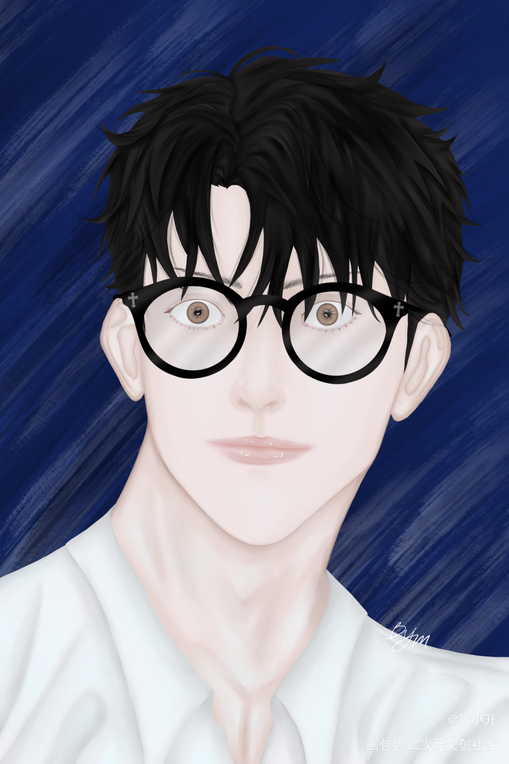 深馒_灌篮高手绘画作品