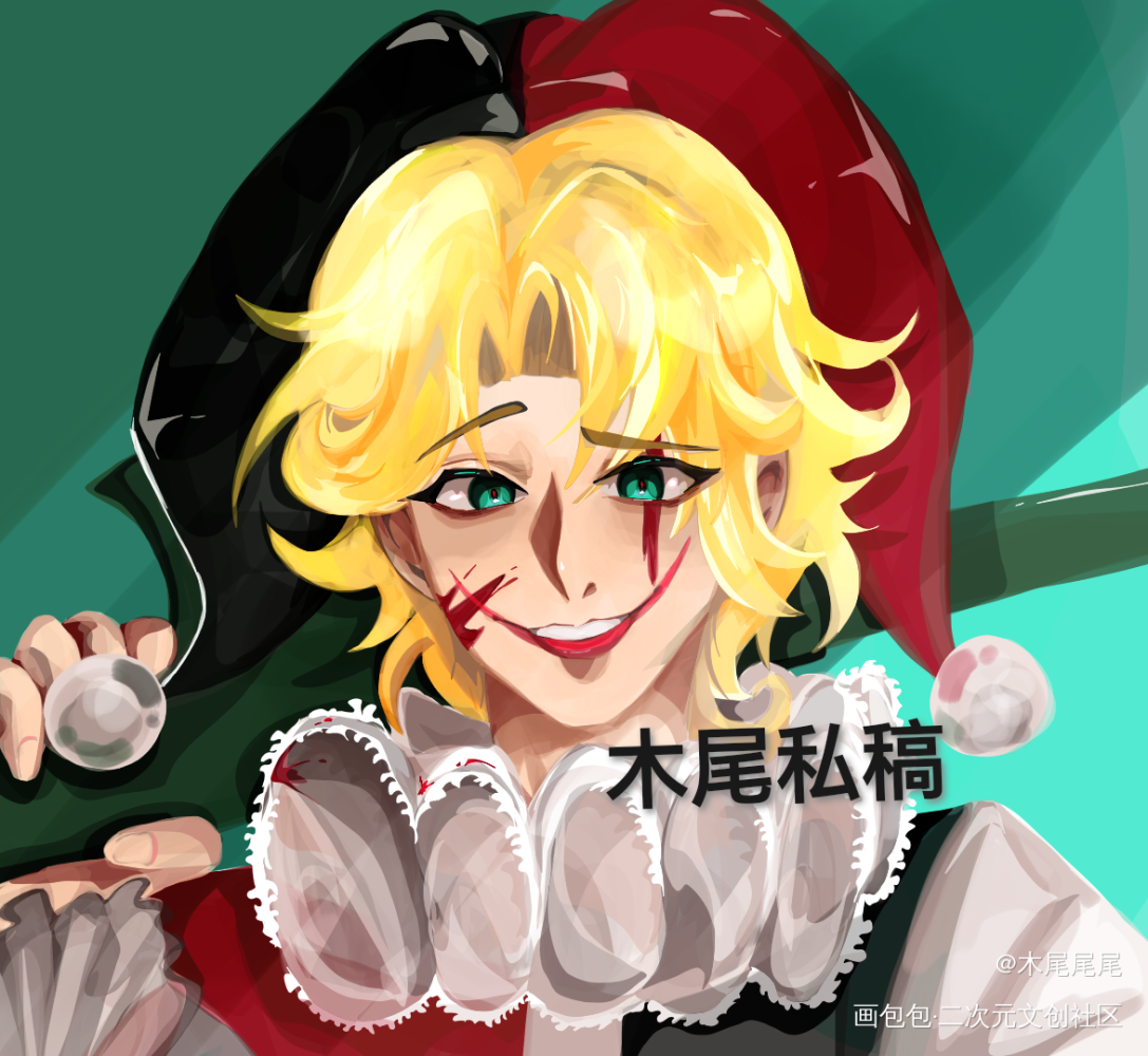 丹尼尔_我在惊悚游戏里封神丹尼尔绘画作品