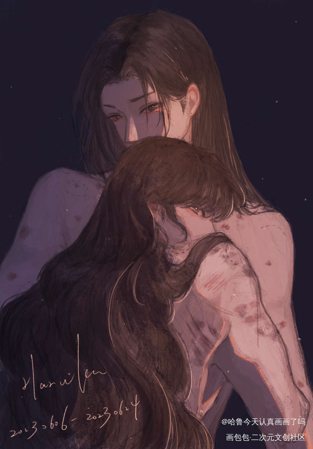 戛然而止_杀破狼长顾绘画作品