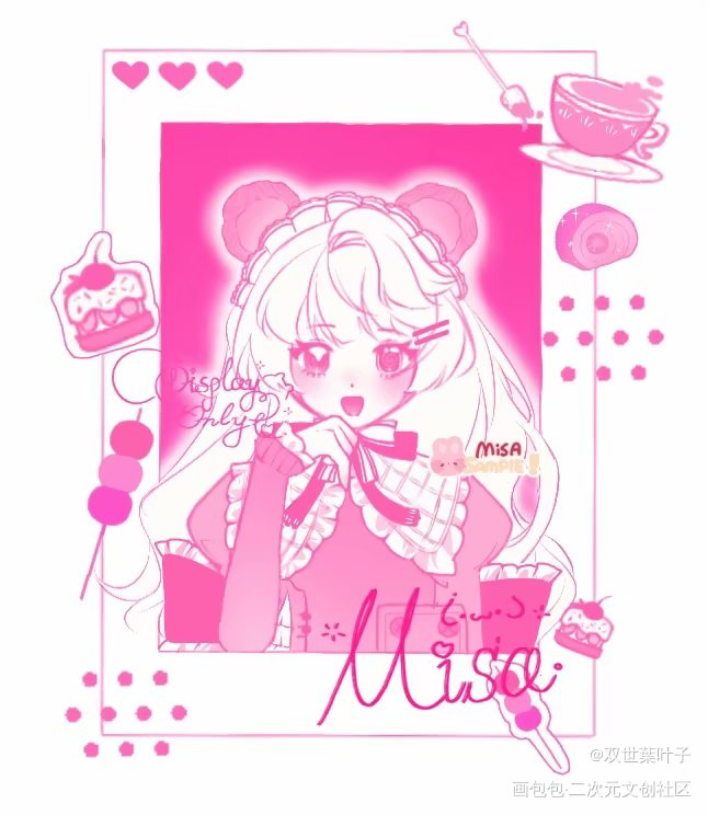 xhs难民来了😣🙌💓_板绘涂绘画作品