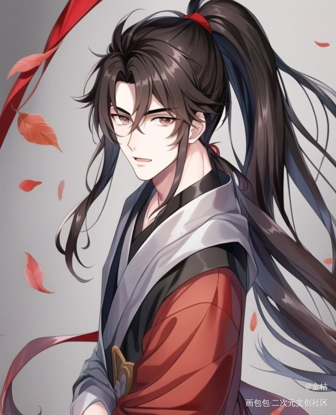_魔道祖师绘画作品
