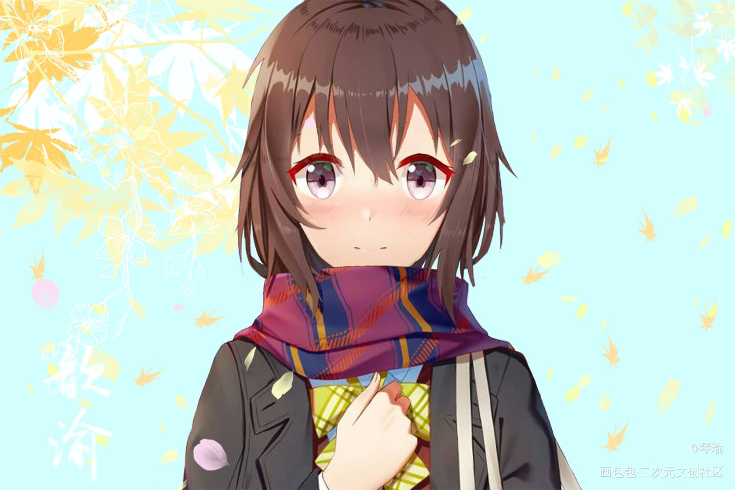 _彩色漫画板绘涂绘画作品