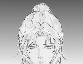 霸气的小两口出街_绘画作品