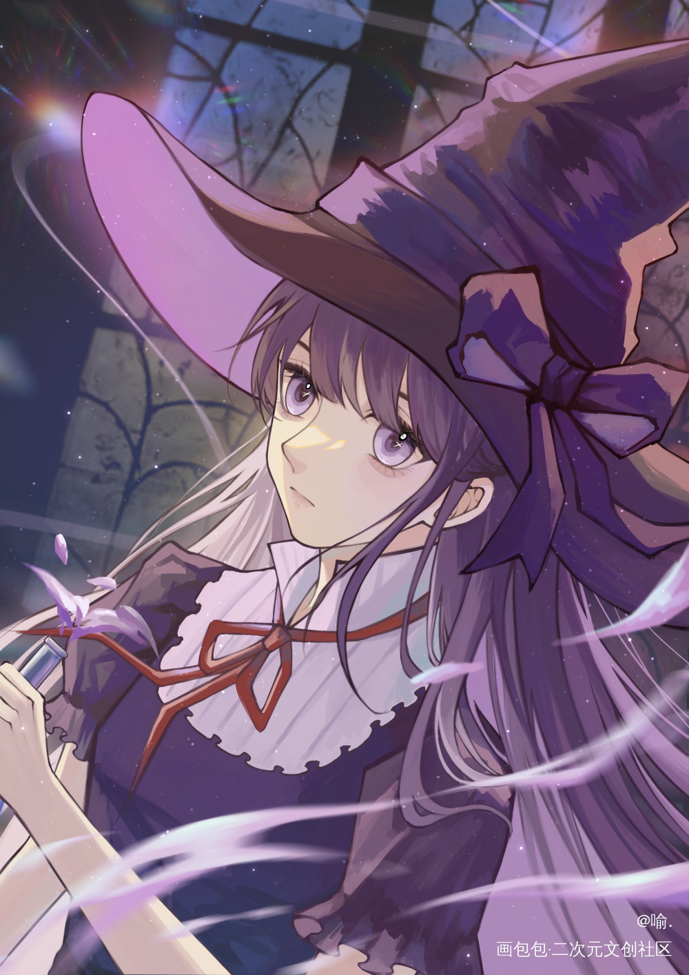 小女巫刘佳仪_我在惊悚游戏里封神刘佳仪绘画作品