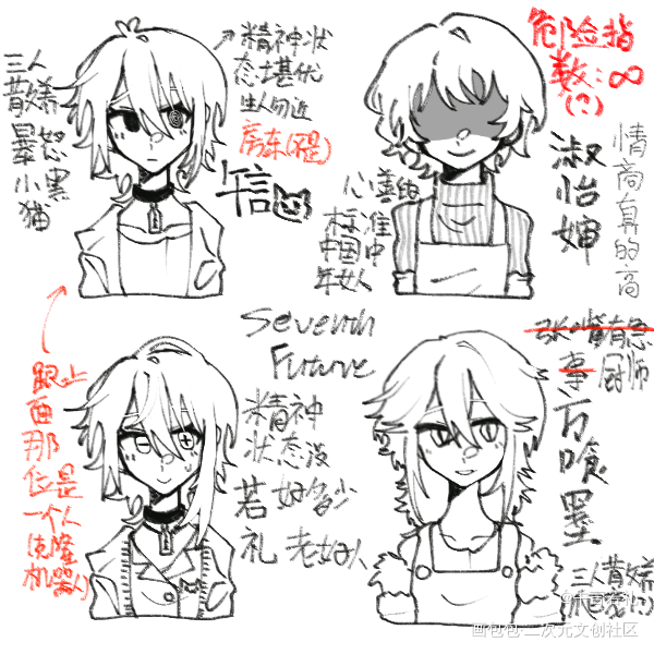 搬点哦擦过来_指绘摸鱼绘画原创oc绘画作品