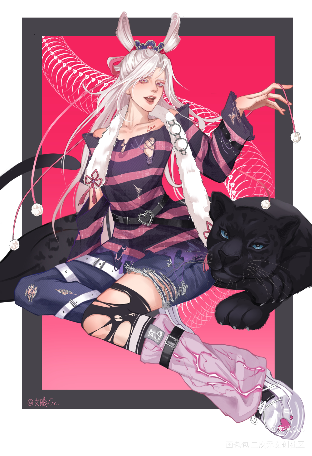 葛洪小兔叽_代号鸢绘画作品