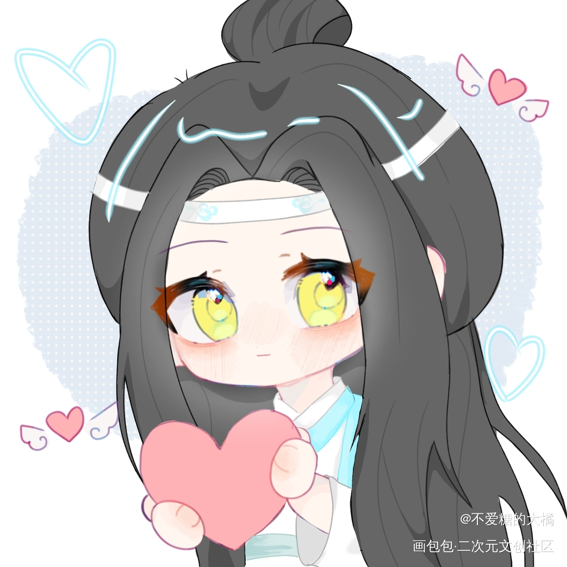 _魔道祖师忘羡绘画作品