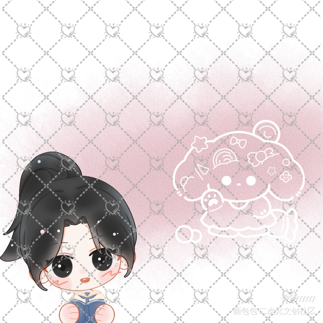 可爱滴秦晗宝宝_甜氧绘画作品