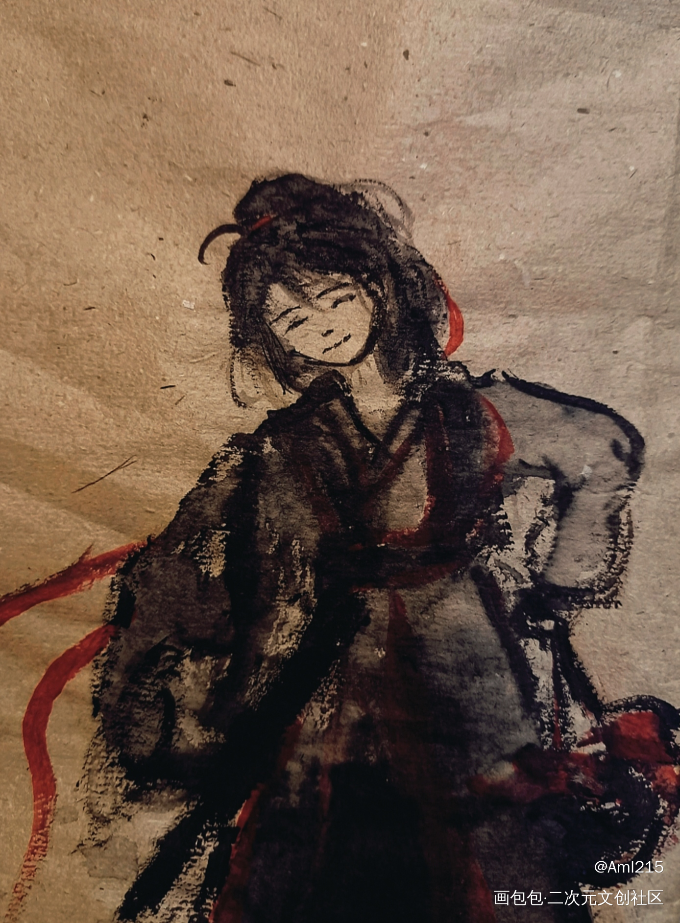 _魔道祖师魏无羡绘画作品