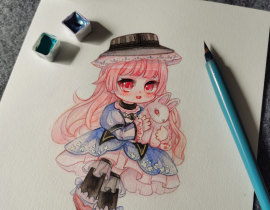 水彩_绘画作品