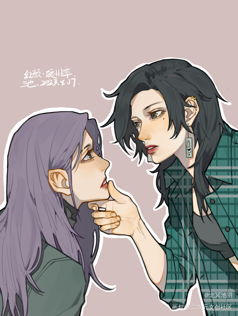 画了媛州率_百合红颜漫画红颜TDR绘画绘画作品