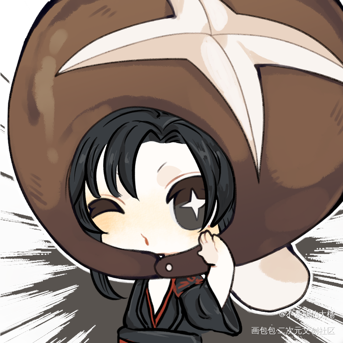 菇菇羡_魔道祖师忘羡魏无羡绘画作品
