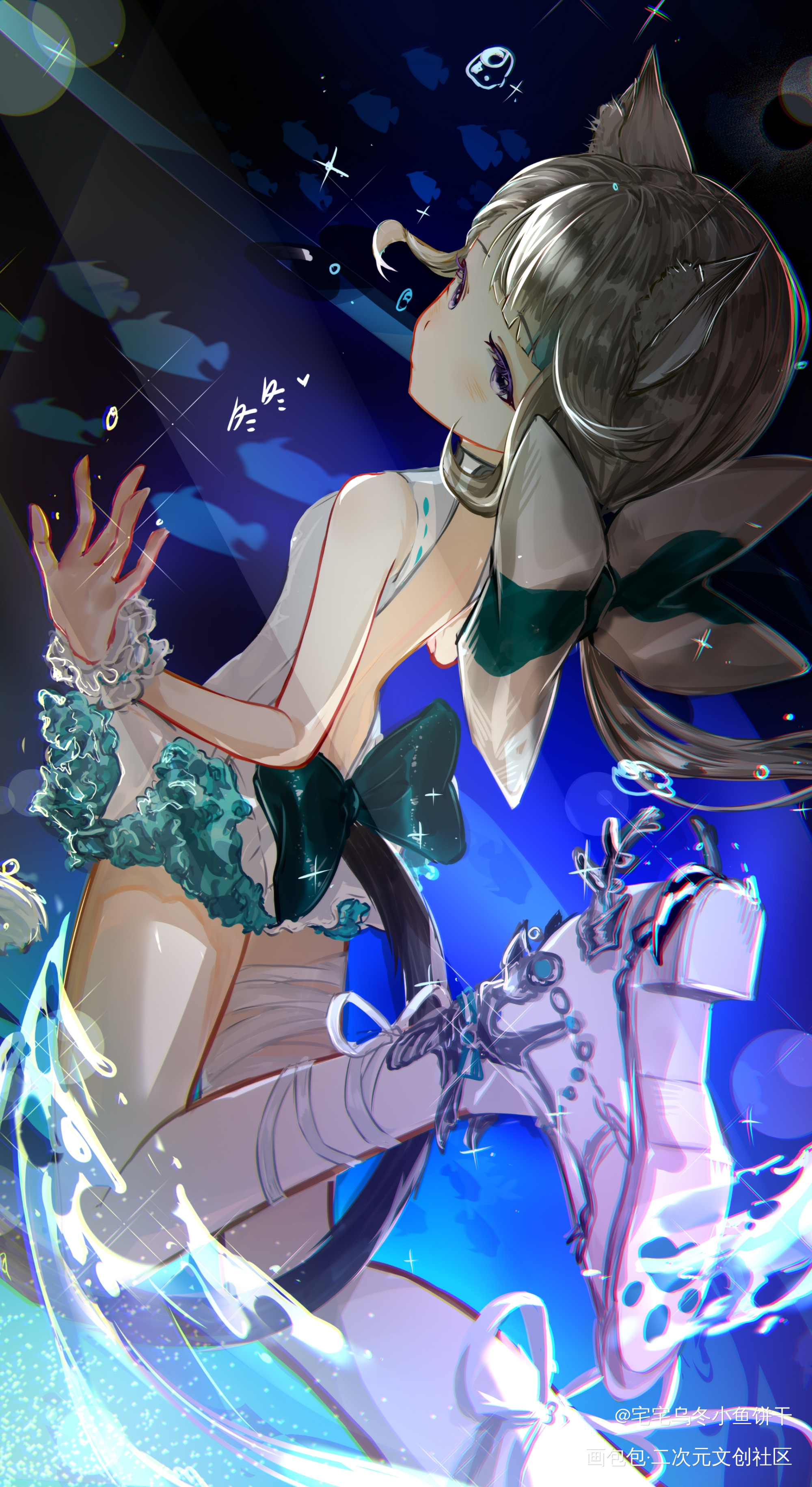 海中魔术_绘画作品