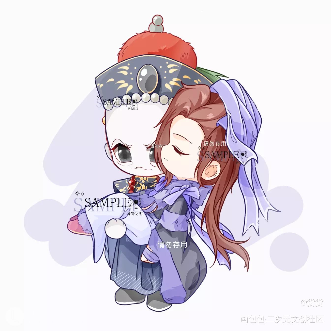 _Q版付费委托约稿绘画作品