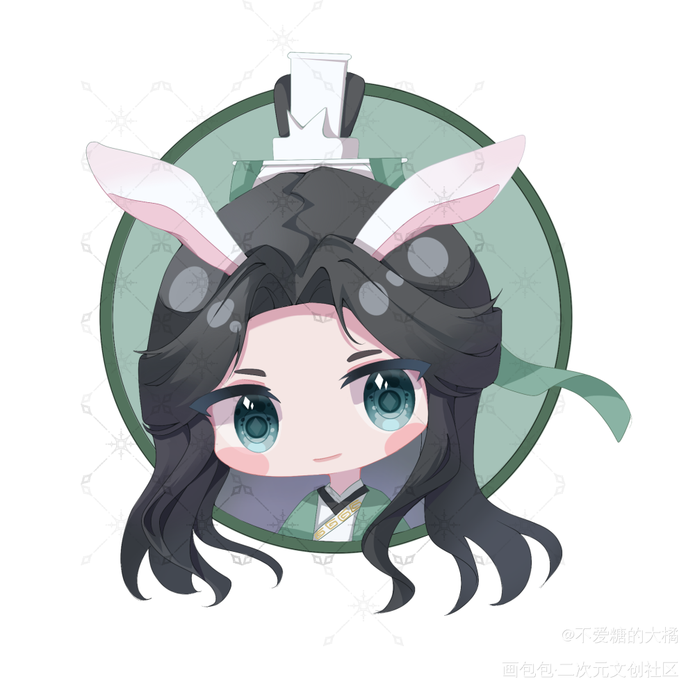 _人渣反派自救系统冰秋沈清秋绘画作品