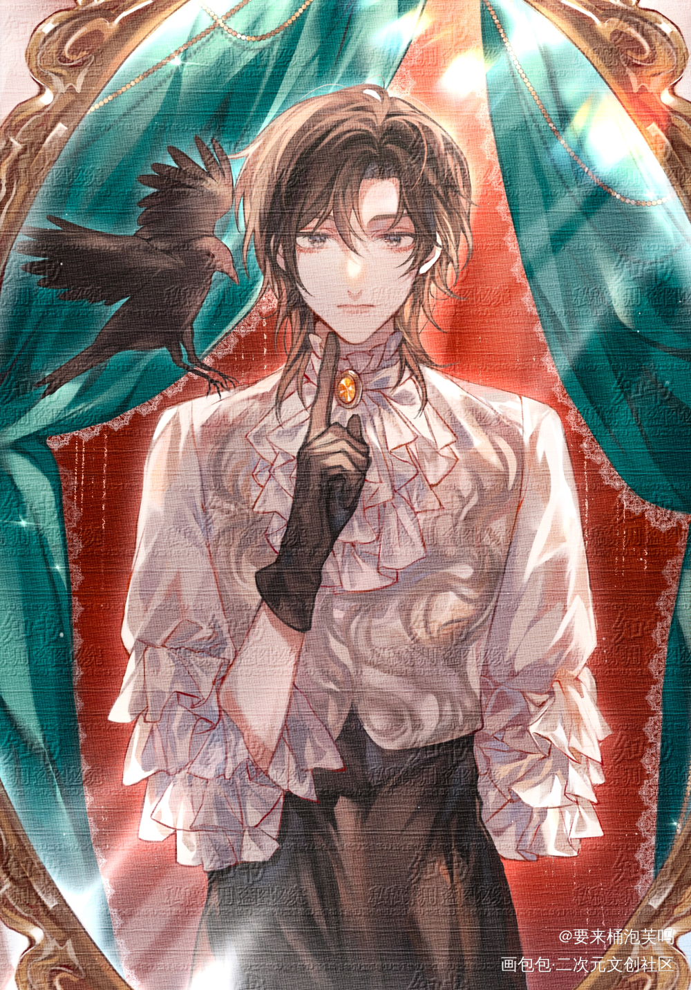 Arcadia·李玉_你却爱着一个傻逼188男团李简李玉绘画作品