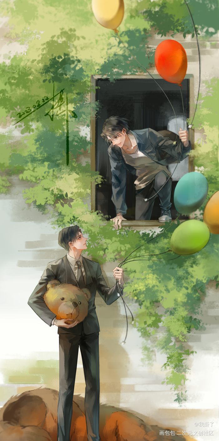 抓到了~_病案本予呈谢清呈贺予河蟹绘画作品