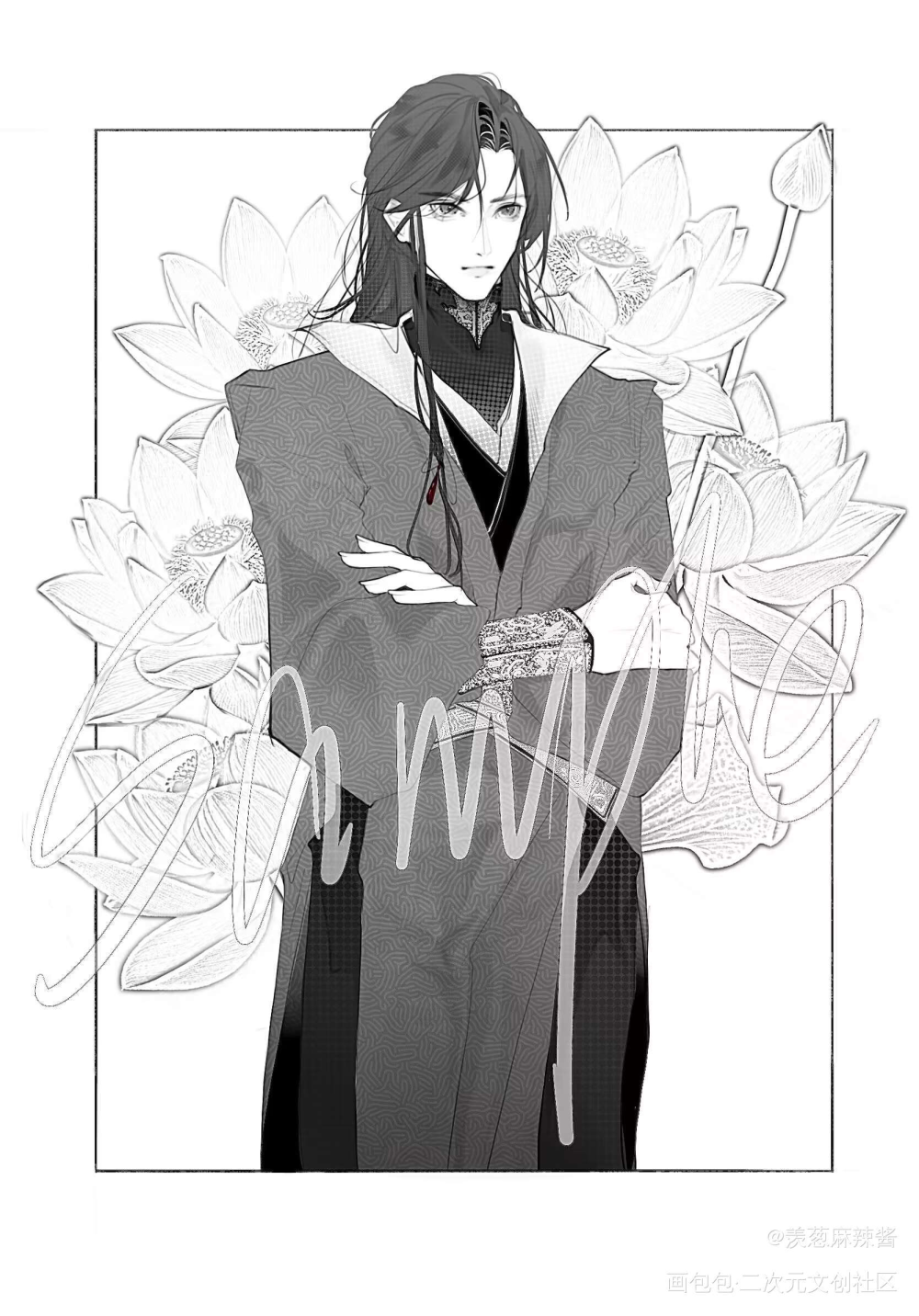 🌸_天官赐福绘画作品