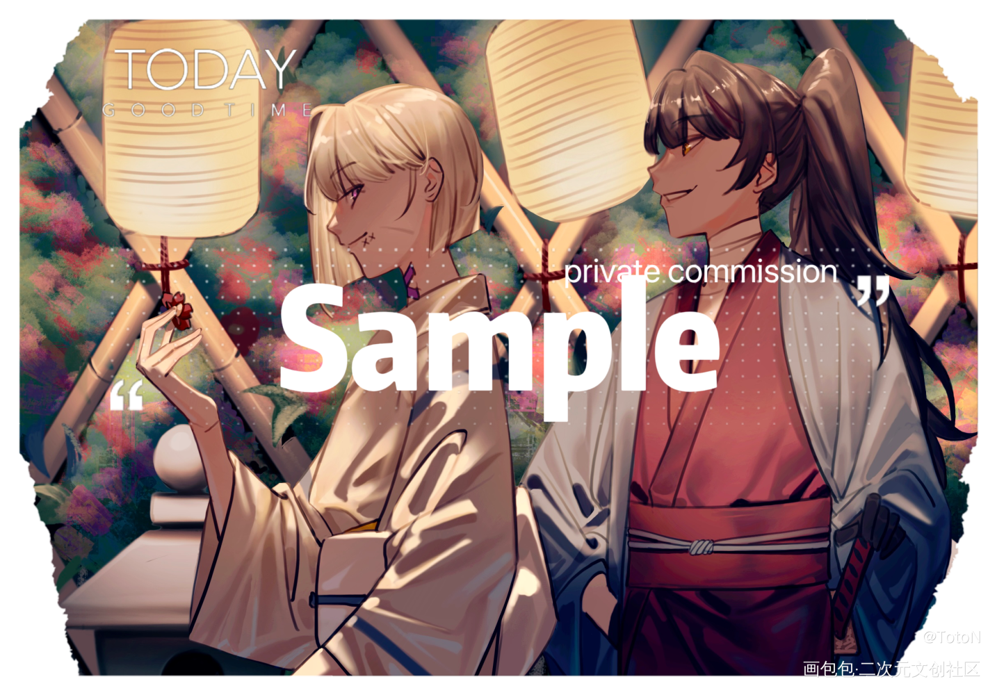 【稿件展示】_插画稿件展示付费委托原创oc绘画作品