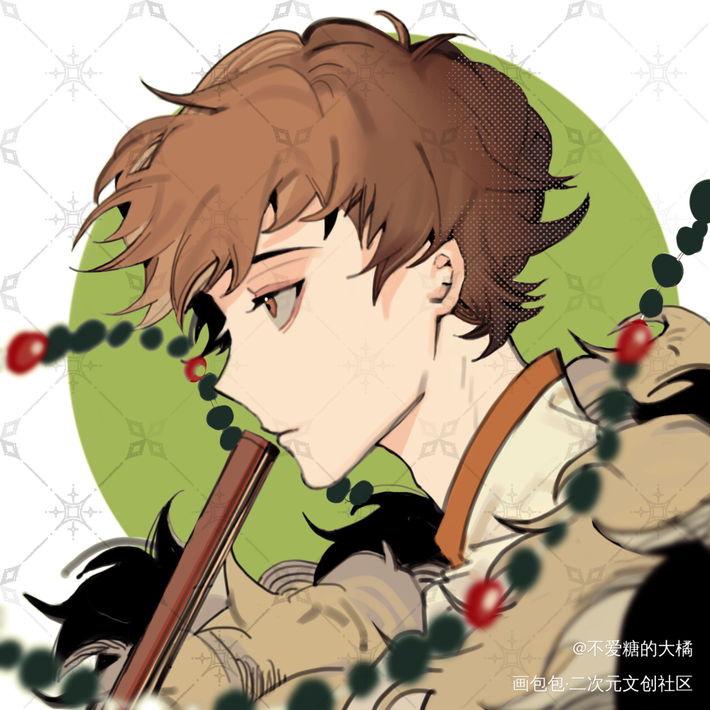 _盗墓笔记瓶邪绘画作品