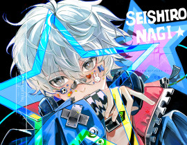 Nagi Seishiro 💙_绘画作品